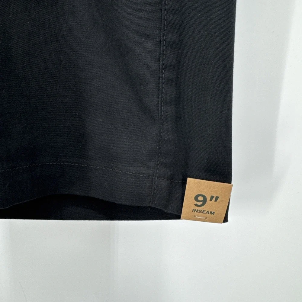 Brahma Mens Relaxed Fit Canvas Shorts 40 Black Utility Workwear Gorpcore